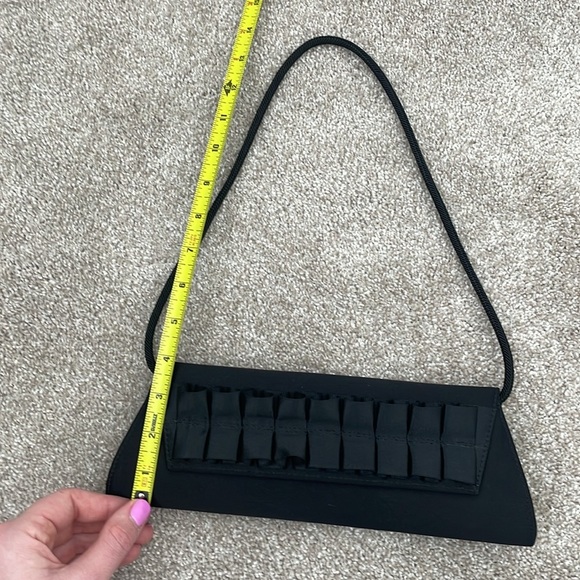 Stuart Weitzman Black Clutch - Picture 9 of 9